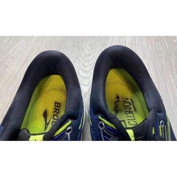 Brooks Shoes Men 9.5 Adrenaline GTS 19 Blue Run Athletic‎ Sneaker 1102941D069 - Picture 7 of 14